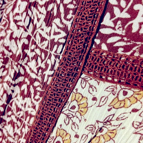 Knox Rose Boho Dress Tunic Top - Picture 5 of 10